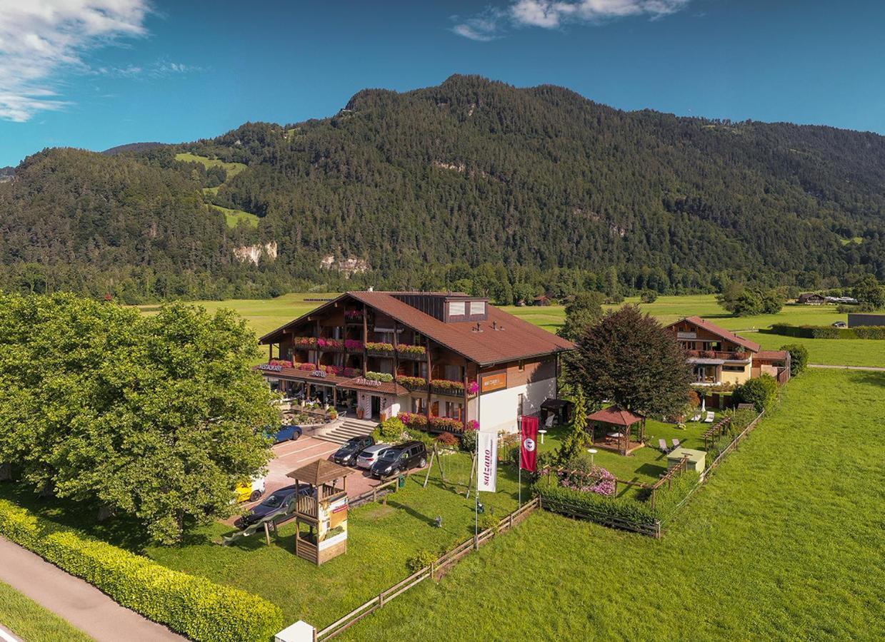 Salzano Hotel - Spa - Restaurant Unterseen Dış mekan fotoğraf