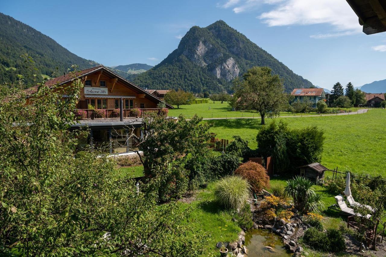 Salzano Hotel - Spa - Restaurant Unterseen Dış mekan fotoğraf