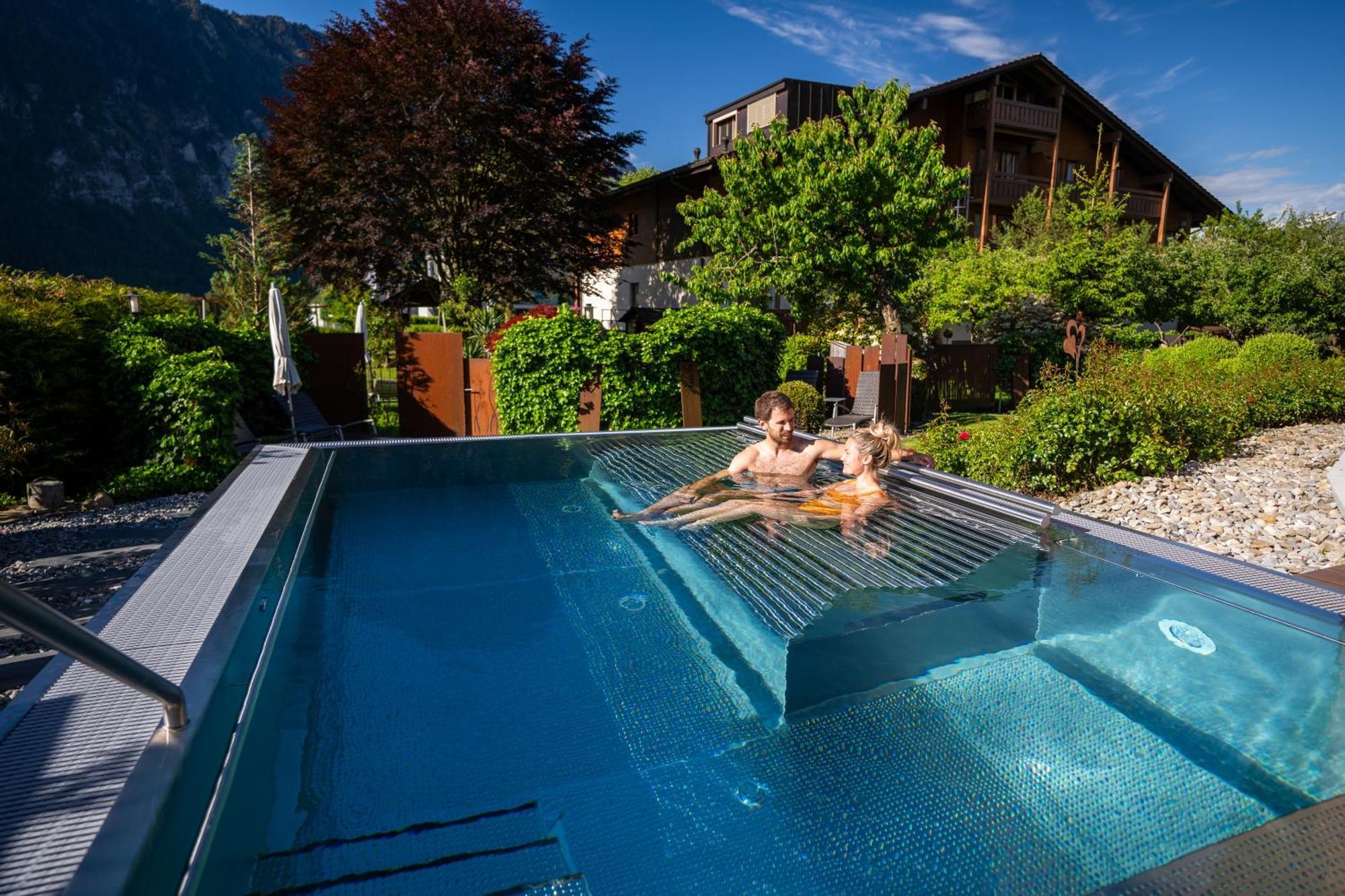 Salzano Hotel - Spa - Restaurant Unterseen Dış mekan fotoğraf