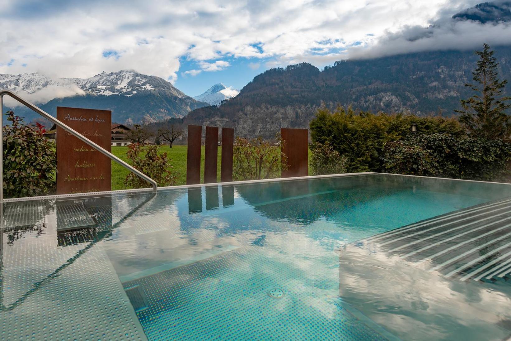 Salzano Hotel - Spa - Restaurant Unterseen Dış mekan fotoğraf