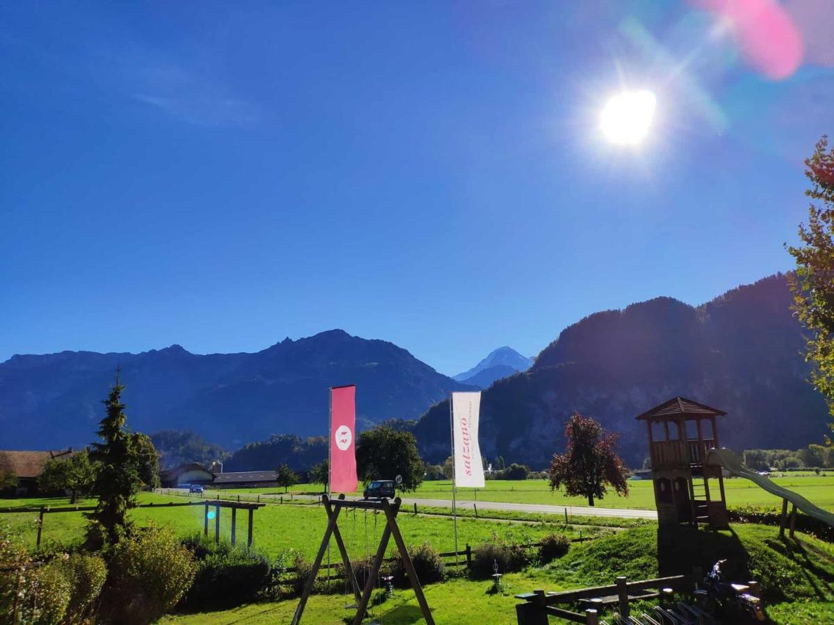 Salzano Hotel - Spa - Restaurant Unterseen Dış mekan fotoğraf